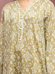 edenrobe Allure Lawn Unstitched Printed 3Pc Suit EWU5A1-35095