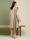 edenrobe Allure Lawn Unstitched Printed 3Pc Suit EWU5A1-35098