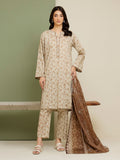 edenrobe Allure Lawn Unstitched Printed 3Pc Suit EWU5A1-35098