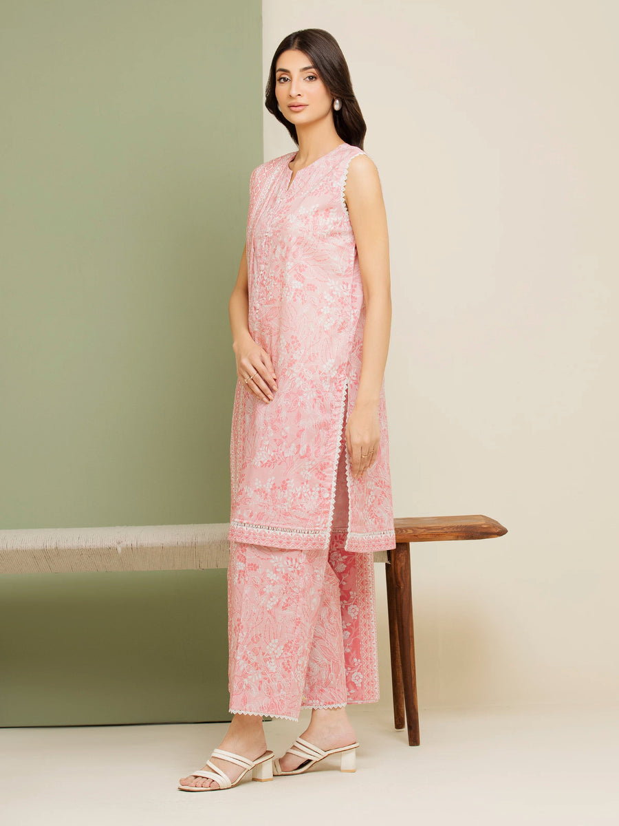 edenrobe Allure Lawn Unstitched Printed 3Pc Suit EWU5A1-35099