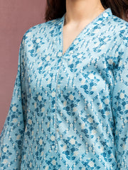 edenrobe Allure Lawn Unstitched Printed 3Pc Suit EWU5A1-35110