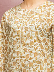 edenrobe Allure Lawn Unstitched Printed 3Pc Suit EWU5A1-35113