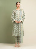 edenrobe Allure Lawn Unstitched Printed 3Pc Suit EWU5A1-35120