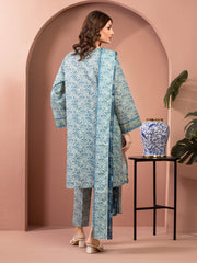edenrobe Allure Lawn Unstitched Printed 3Pc Suit EWU5A1-35123