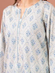 edenrobe Allure Lawn Unstitched Printed 3Pc Suit EWU5A1-35132