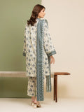 edenrobe Allure Lawn Unstitched Printed 3Pc Suit EWU5A1-35140