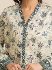 edenrobe Allure Lawn Unstitched Printed 3Pc Suit EWU5A1-35140