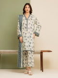 edenrobe Allure Lawn Unstitched Printed 3Pc Suit EWU5A1-35140