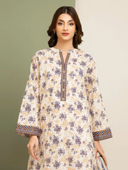 edenrobe Allure Lawn Unstitched Printed 3Pc Suit EWU5A1-35141