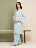 edenrobe Allure Lawn Unstitched Printed 3Pc Suit EWU5A1-35143