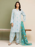 edenrobe Allure Lawn Unstitched Printed 3Pc Suit EWU5A1-35143