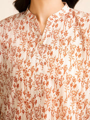 edenrobe Allure Lawn Unstitched Printed 3Pc Suit EWU5A1-35145