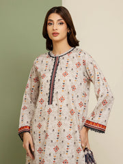 edenrobe Allure Lawn Unstitched Printed 3Pc Suit EWU5A1-35148