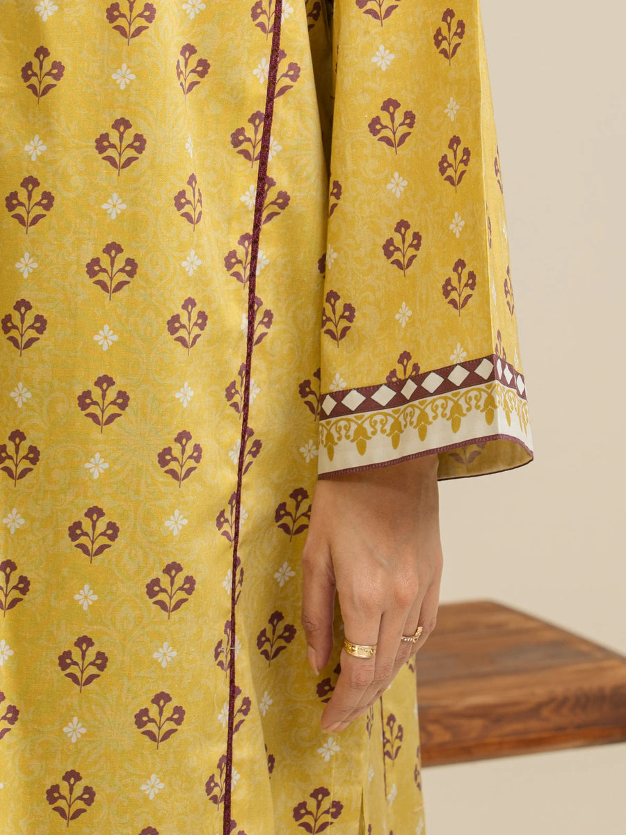 edenrobe Allure Lawn Unstitched Printed 3Pc Suit EWU5A1-35149