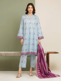 edenrobe Allure Lawn Unstitched Printed 3Pc Suit EWU5A1-35151
