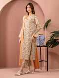 edenrobe Allure Lawn Unstitched Printed 3Pc Suit EWU5A1-35153