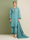 edenrobe Allure Lawn Unstitched Printed 3Pc Suit EWU5A1-35154