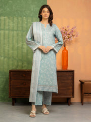 edenrobe Allure Lawn Unstitched Printed 3Pc Suit EWU5A1-35156