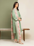 edenrobe Allure Lawn Unstitched Printed 3Pc Suit EWU5A1-35159