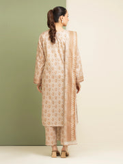 edenrobe Allure Lawn Unstitched Printed 3Pc Suit EWU5A1-35164