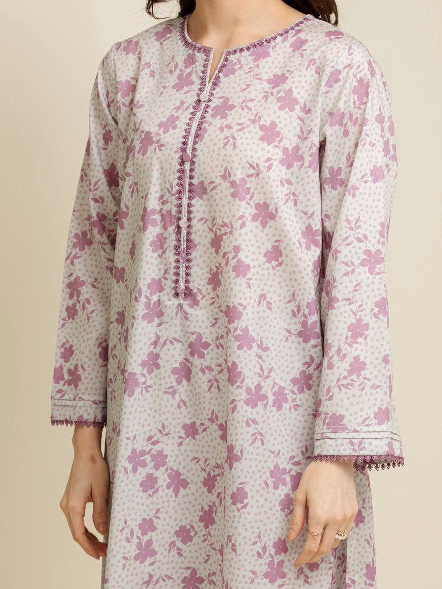edenrobe Allure Lawn Unstitched Printed 3Pc Suit EWU5A1-35166