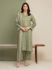 edenrobe Allure Lawn Unstitched Printed 3Pc Suit EWU5A1-35169