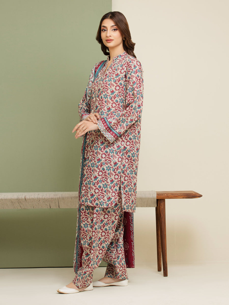 edenrobe Allure Lawn Unstitched Printed 3Pc Suit EWU5A1-35175