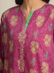 edenrobe Allure Lawn Unstitched Printed 3Pc Suit EWU5A1-35177