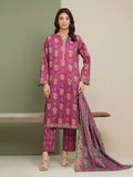 edenrobe Allure Lawn Unstitched Printed 3Pc Suit EWU5A1-35177