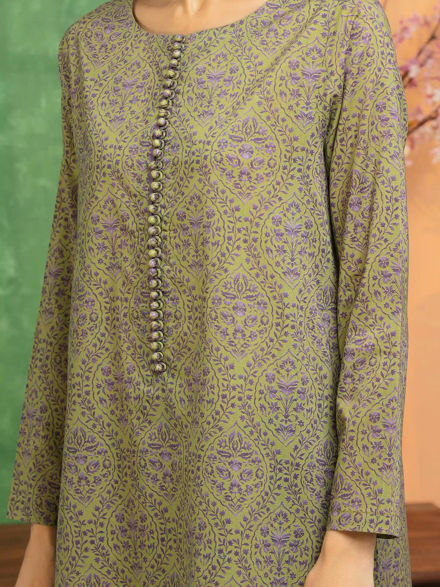 edenrobe Allure Lawn Unstitched Printed 3Pc Suit EWU5A1-35182