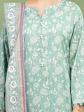 edenrobe Allure Lawn Unstitched Printed 3Pc Suit EWU5A1-35184