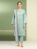 edenrobe Allure Lawn Unstitched Printed 3Pc Suit EWU5A1-35184