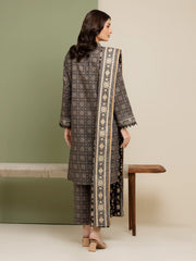 edenrobe Allure Lawn Unstitched Printed 3Pc Suit EWU5A1-35190