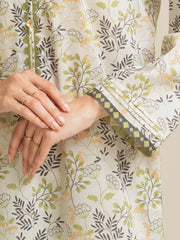 edenrobe Allure Lawn Unstitched Printed 3Pc Suit EWU5A1-35192