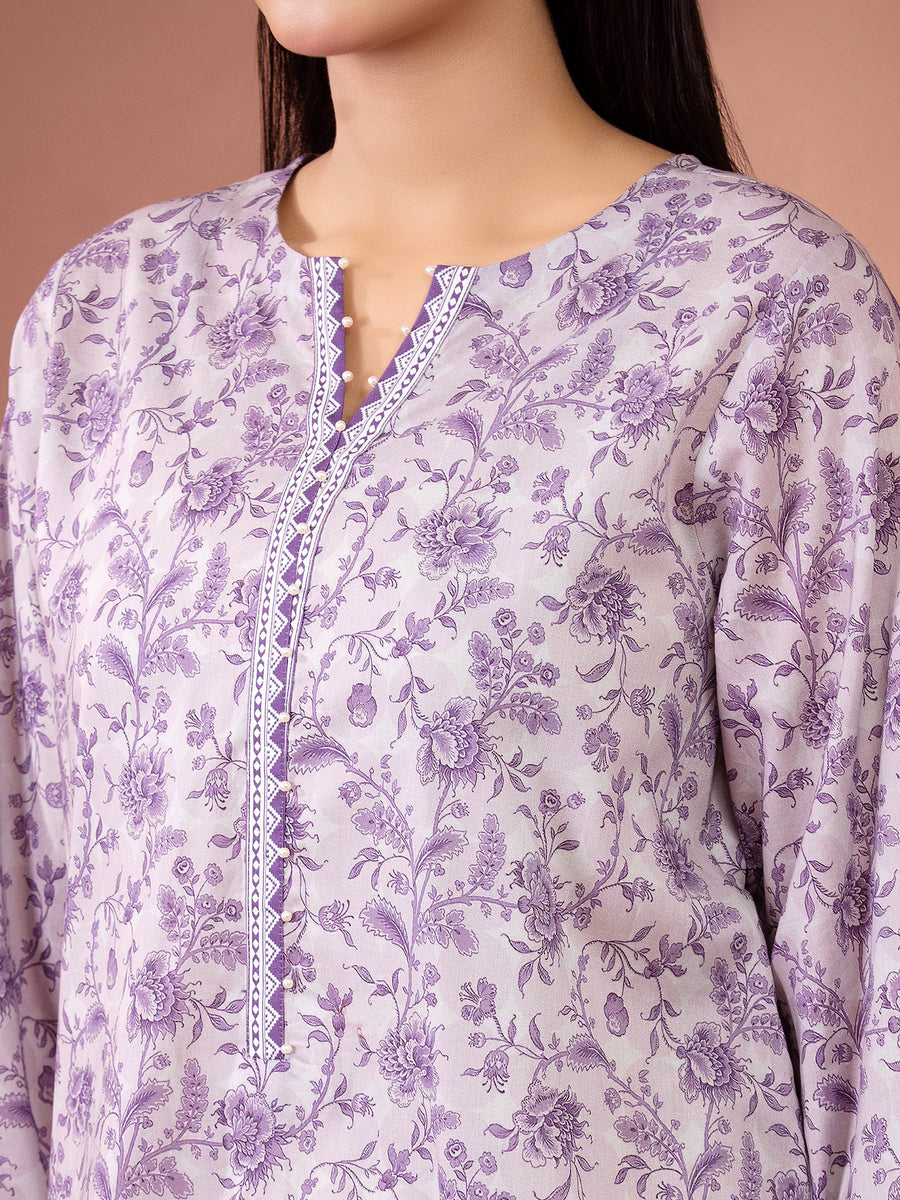 edenrobe Allure Lawn Unstitched Printed 3Pc Suit EWU5A1-35193