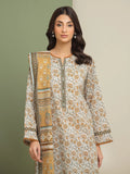 edenrobe Allure Lawn Unstitched Printed 3Pc Suit EWU5A1-35194