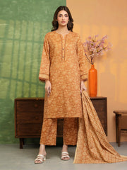 edenrobe Allure Lawn Unstitched Printed 3Pc Suit EWU5A1-35199
