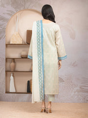edenrobe Allure Lawn Unstitched Printed 3Pc Suit EWU5A1-35208