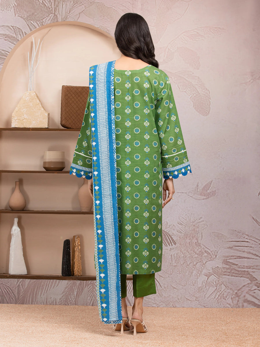 edenrobe Allure Lawn Unstitched Printed 3Pc Suit EWU5A1-35220