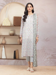 edenrobe Allure Lawn Unstitched Printed 3Pc Suit EWU5A1-35221