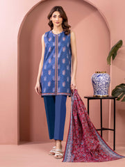 edenrobe Allure Lawn Unstitched Printed 3Pc Suit EWU5A1-35237