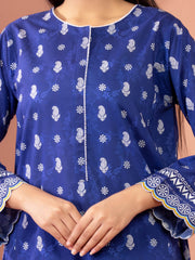 edenrobe Allure Lawn Unstitched Printed 3Pc Suit EWU5A1-35240