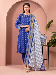 edenrobe Allure Lawn Unstitched Printed 3Pc Suit EWU5A1-35240