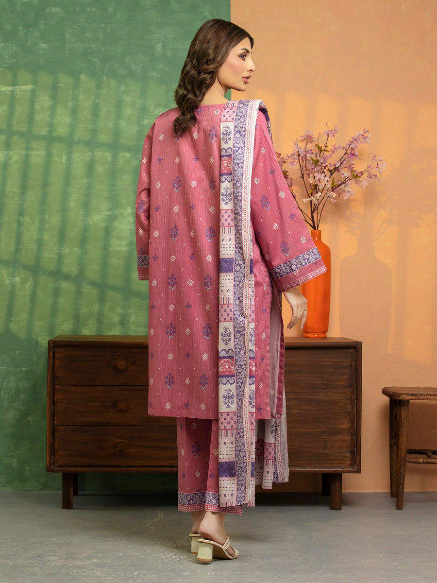 edenrobe Allure Lawn Unstitched Printed 3Pc Suit EWU5A1-35242