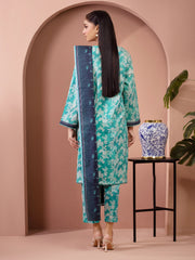 edenrobe Allure Lawn Unstitched Printed 3Pc Suit EWU5A1-35263