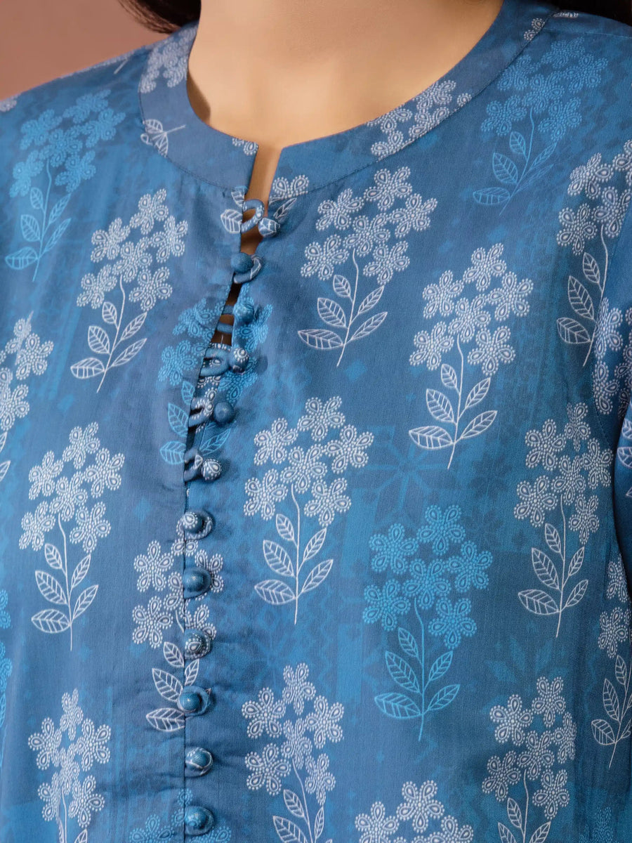 edenrobe Allure Lawn Unstitched Printed 3Pc Suit EWU5A1-35278