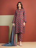 edenrobe Allure Lawn Unstitched Printed 3Pc Suit EWU5A1-35282