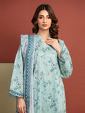 edenrobe Allure Lawn Unstitched Printed 3Pc Suit EWU5A1-35294