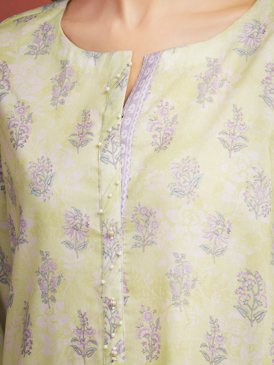 edenrobe Allure Lawn Unstitched Printed 3Pc Suit EWU5A1-35301