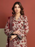 edenrobe Allure Lawn Unstitched Printed 3Pc Suit EWU5A1-35305